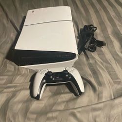 Playstation Five Original With Controller And Wire