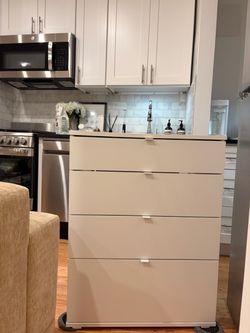 IKEA 4 Drawer Dresser - White
