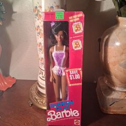 Vintage Fashion Play African American Barbie Doll -FACTORY SEALED 