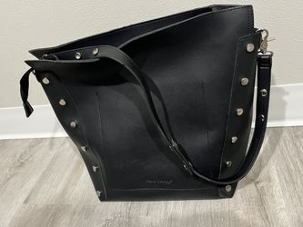 Melie Bianco Anthropology Faux Leather Tote Purse