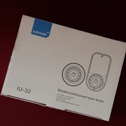 IUKNOB Double-Sided Smart Door Lock – Brand New / Never Used