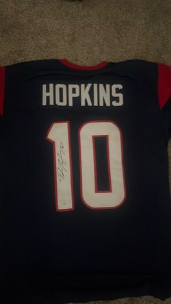 Signed d-hop jersey