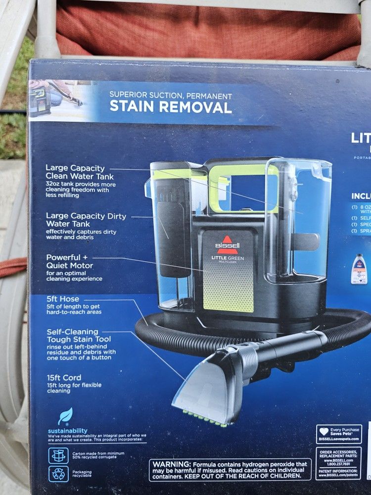 Bissell Little Green Multi clean Portable Carpet Upholstery Cleaner