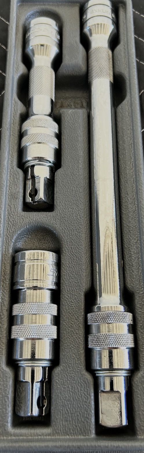 SNAP ON 1/2” Extension Locking Set