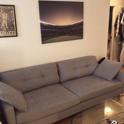 Gray Couch in good shape - $200