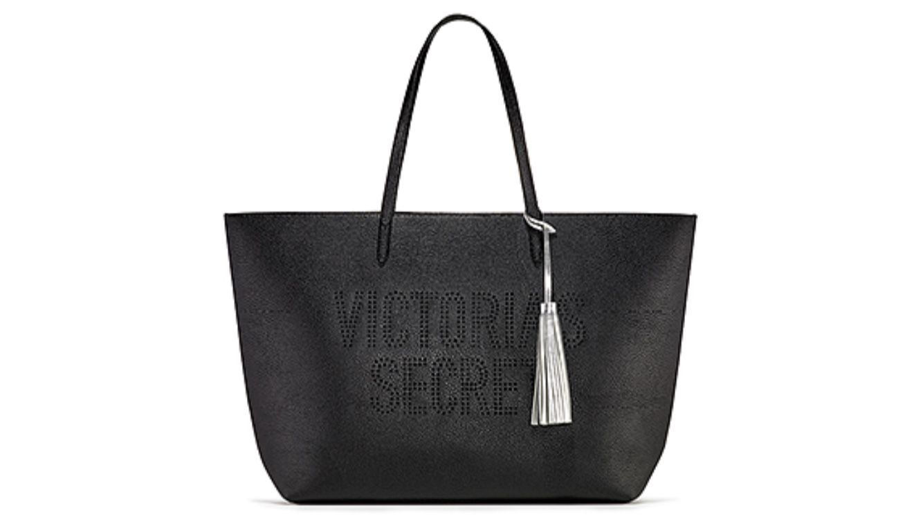 New Victoria’s Secret Black Large Tote Bag