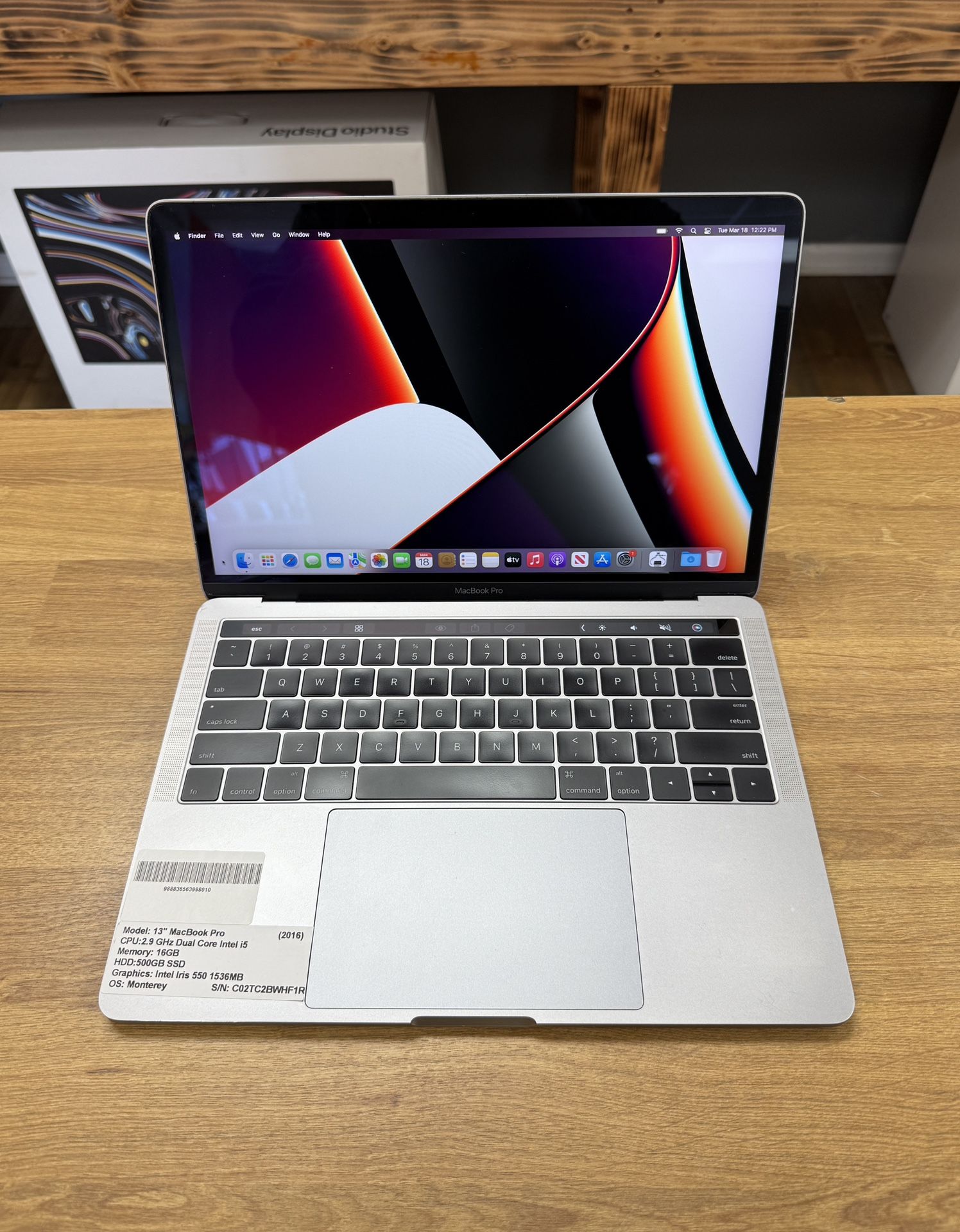 Core I5 2016 Macbook Pro 16gb Ram Apple MacBook Pro Intel Core I9