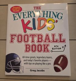 "The Everything Kids Football Book" - Paperback - By Greg Jacobs
