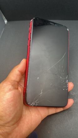 iPhone screen