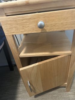 Solid Wood Bedside Table