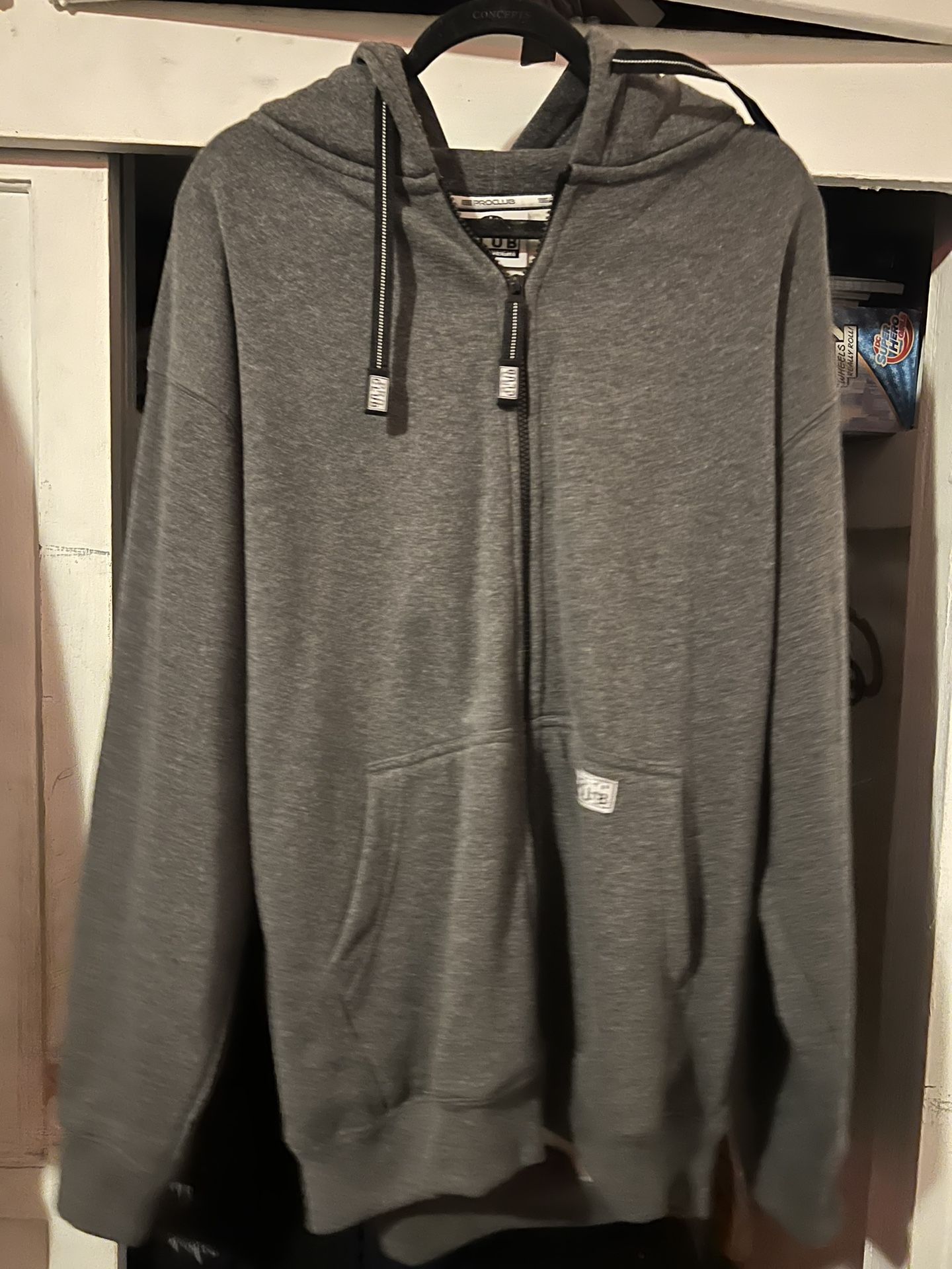 Charcoal Proclub Zipup