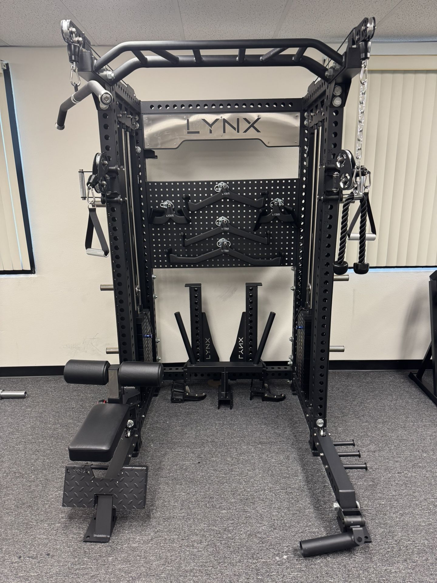 LYNX Fitness 2 in 1 PRO Series Rack🔹All In One Home Gym🔹Dual Cable Machine🔹Squat Rack