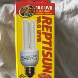 Zoo Med ReptiSun 10.0 Mini Compact Fluorescent Lamp, 13 Watts