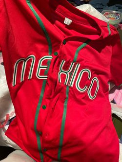 Mexico button up jersey