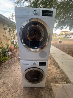 Bosch 800 Series Compact Washer & Ventless Electric Dryer