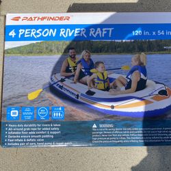 4 PERSON RIVER RAFT (INFLATABLE)