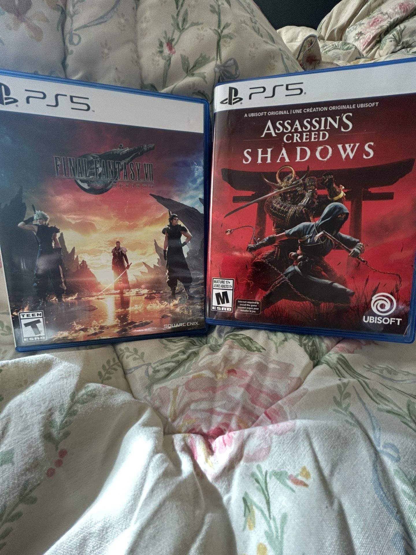 PS5 Games: Assassins Creed Shadows, Final Fantasy 7 Rebirth