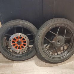 14 inch scooter rims with tires