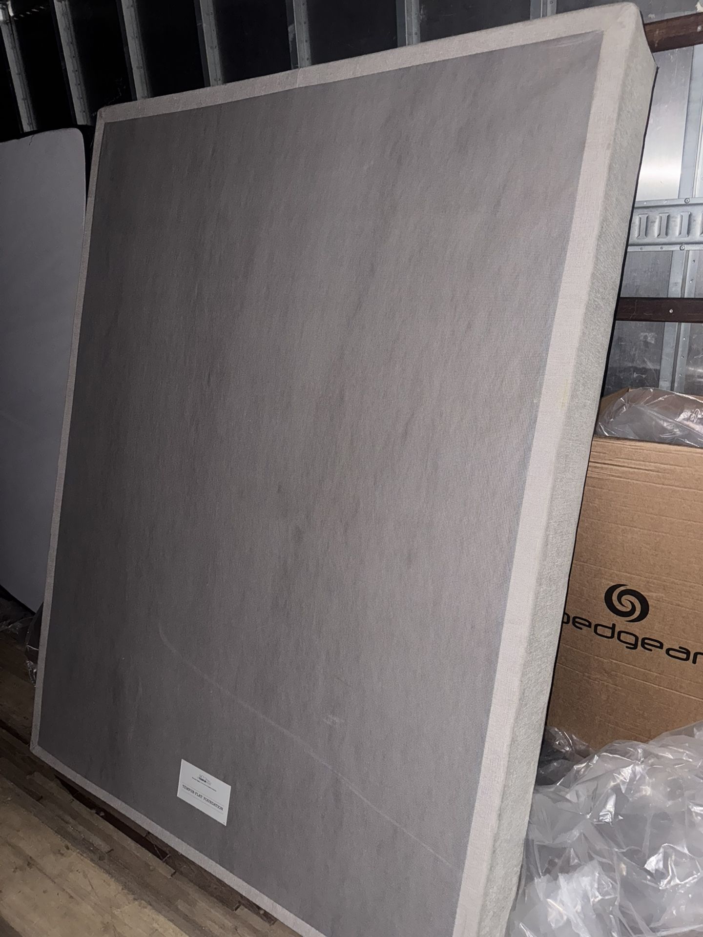 Gray Queen Boxspring