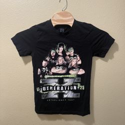 Men’s Small WWE D-Generation X 25th Anniversary DX 25 Greatest Hits T-shirt