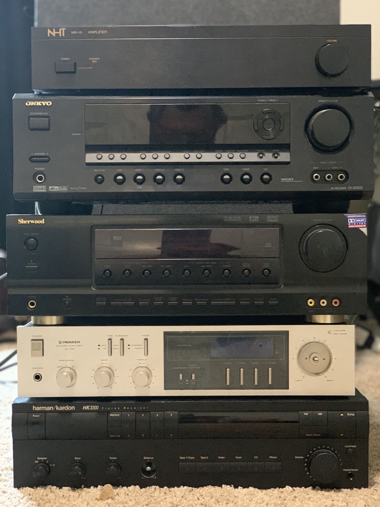 Home theater and stereo receivers