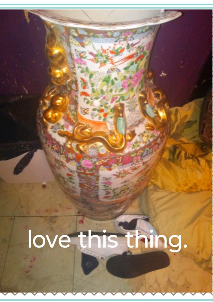 18th Centuries Vase Very Nice I Hate To Get Rid Of It But Need The Money