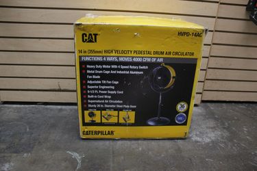 Caterpillar HVPD-14AC 14-inch High Drum Air Fan