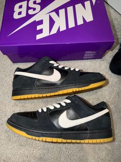 Nike Dunk Low Pro SB ‘Black White Gum’ Size 8M