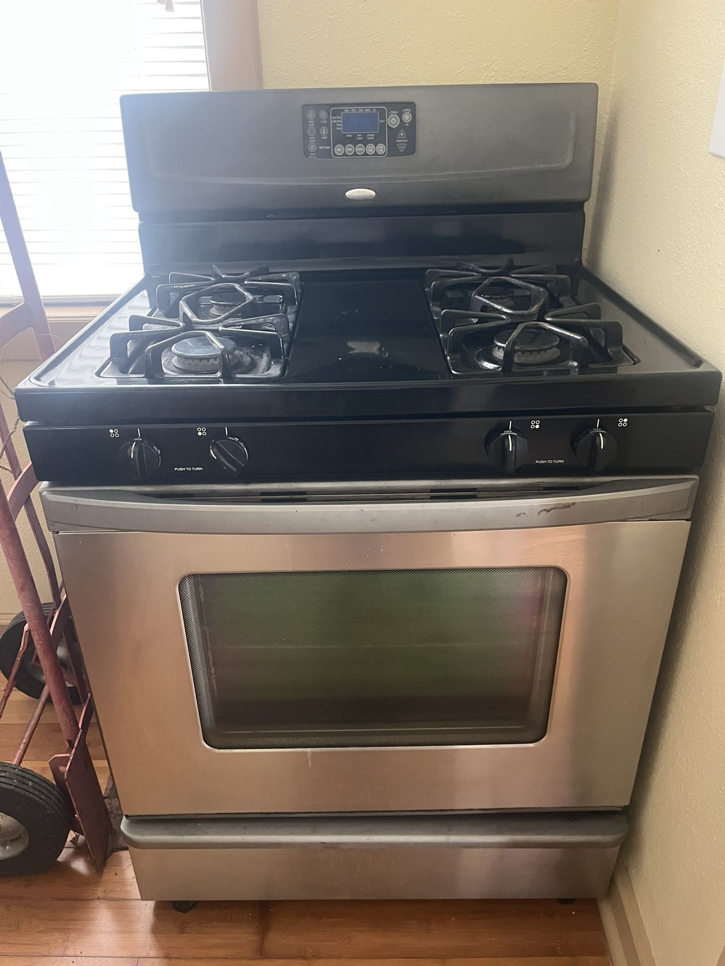 Gas Stove Range stainless steel