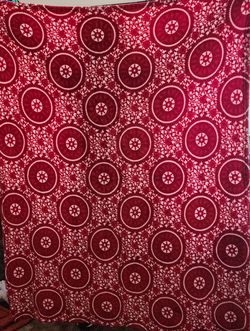 RED  50" × 60" THROW