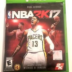 NBA 2K17 National Basketball Association Microsoft Xbox One Video Game

