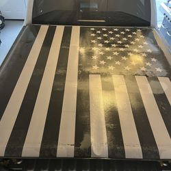 American Flag Tonneau Cover