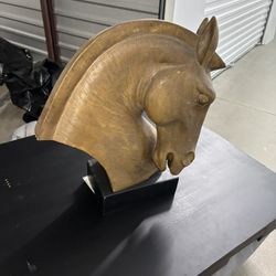 Horse Head Statue 
