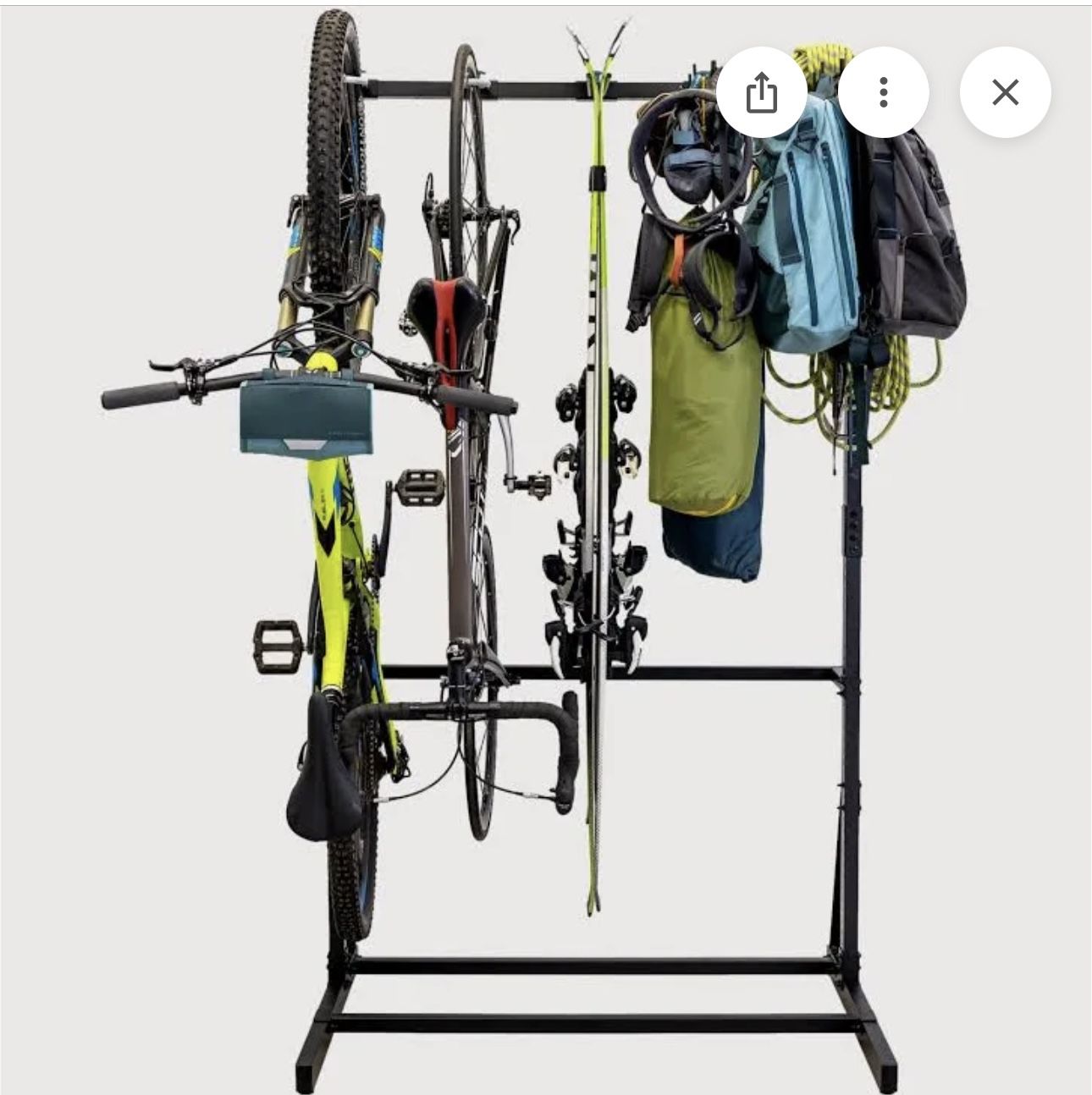 Teal Triangle Sports Rack - New/In Box