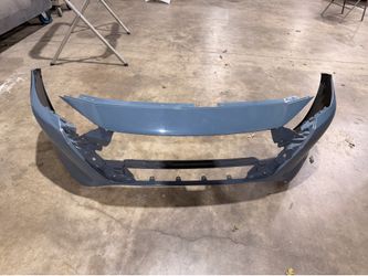 Front Bumper Cover Black Compatible with 2024 2025 Nissan Sentra S SV  OEM