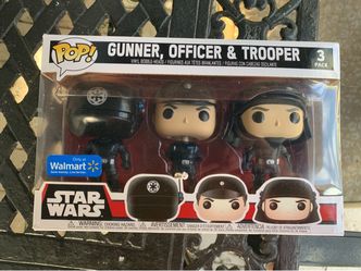Funko Pop Star Wars Gunner Officer & Trooper 3-Pack brand new pick up in coral springs 33071