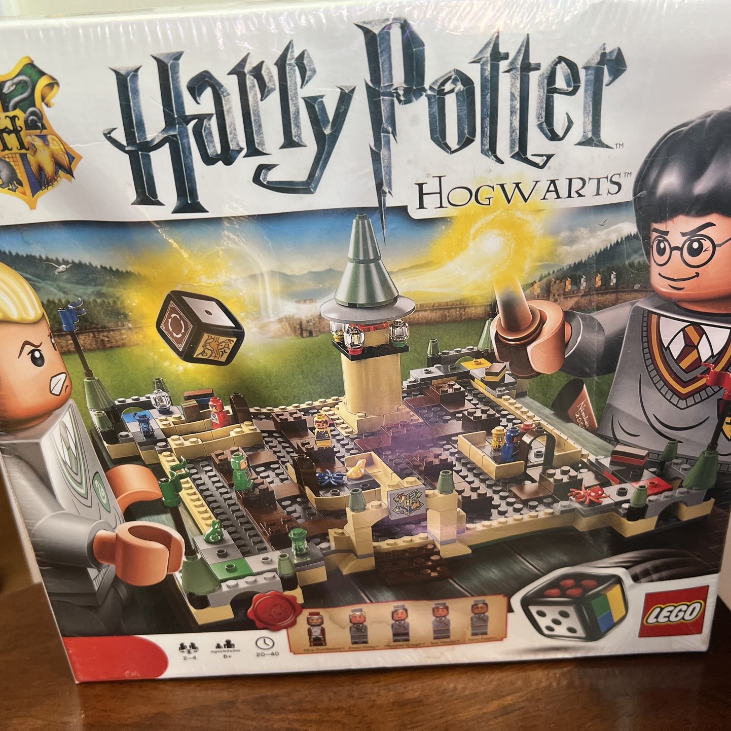 LEGO 3862 Harry Potter Hogwarts Board Game Pre Owned