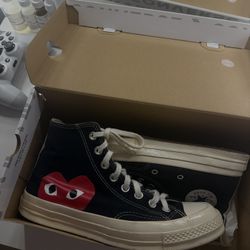 Comme Des Garçon Black Converse 