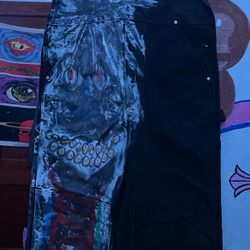 Carhartt Overall Custom Painted By @tattedbym0d