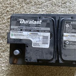 Duralast AGM. 850 Battery ( 2.8 Year Old)