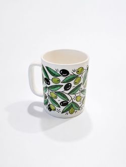 Olive Branch Ceramic Mug