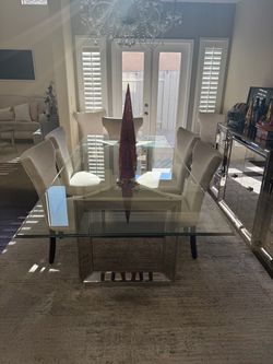 Glass Dining Table