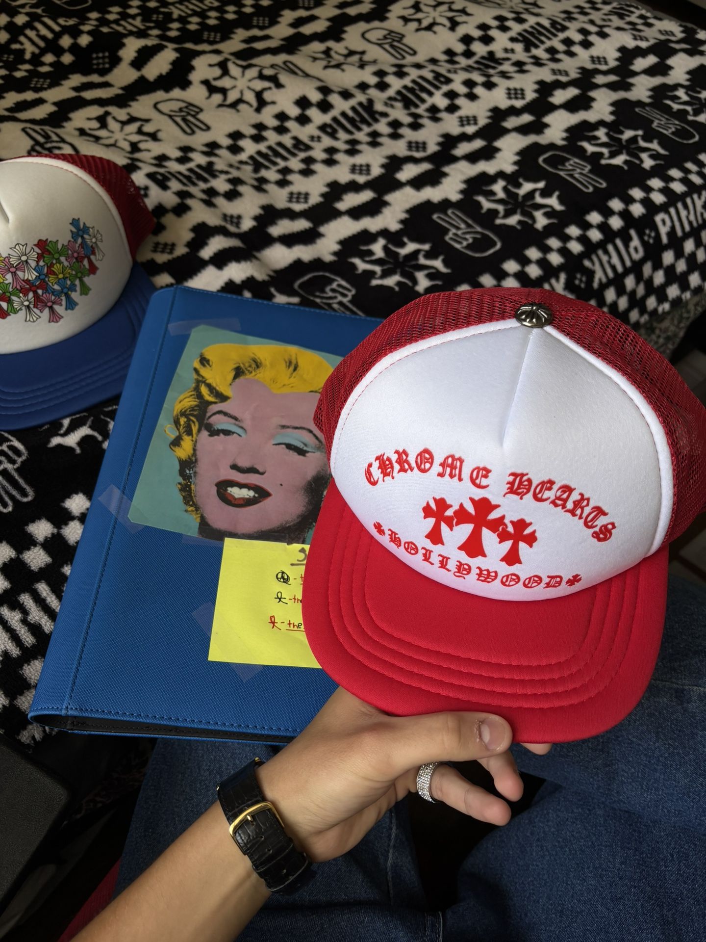 Chrome Hearts King Taco Trucker Hat