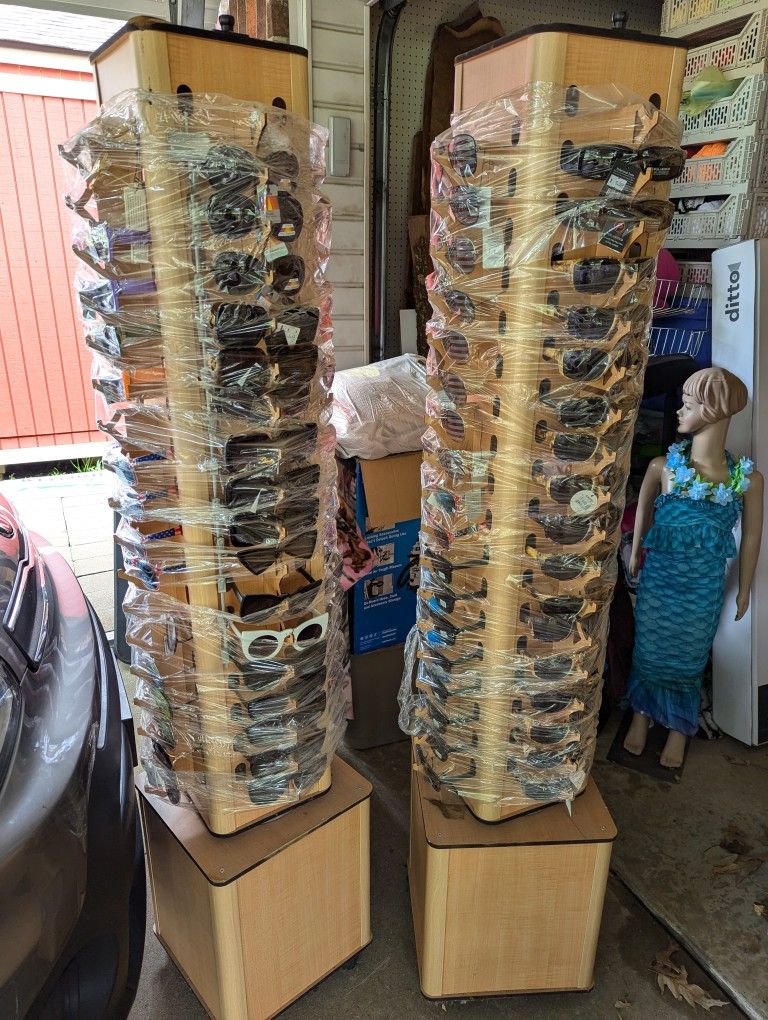 Sunglasses Displays And Sunglasses