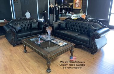 We make couches SOFA AND LOVESEAT SET $1399