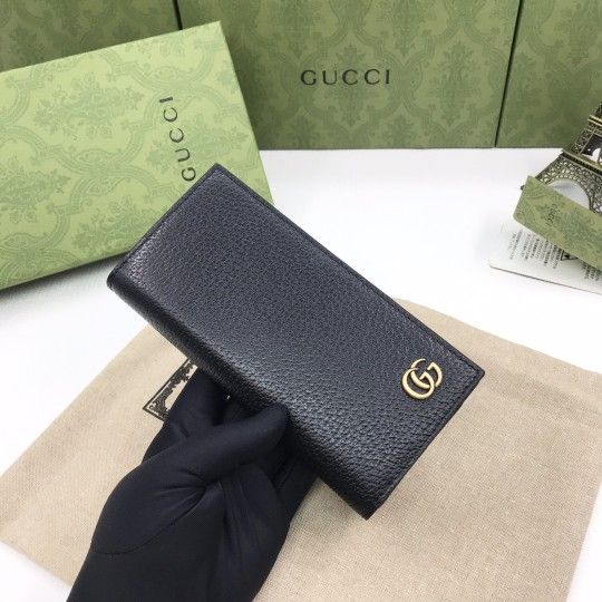 Women's Black ID Card Holder Wallet