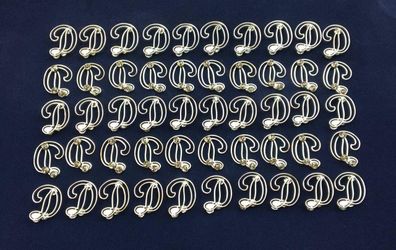 Metal GOLD PIN  DODGER D