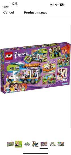 LEGO Mia’s camper -41339- New- Damaged Box