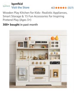 Girls toy kitchen