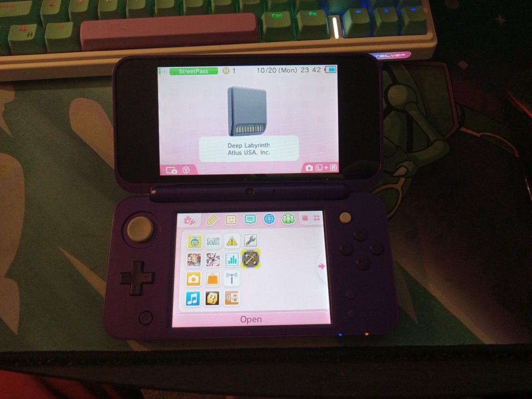 Purple 2ds xl
